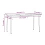 Juego de comedor para jardín 5 piezas con cojines gris y negro von , Gartensets - Ref: Foro24-3099313, Preis: 338,04 €, Rabat...