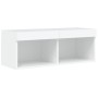 Mueble de pared de TV con luces LED 8 piezas blanco von , TV-Möbel - Ref: Foro24-3216764, Preis: 349,70 €, Rabatt: %