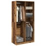 Armario de madera ingeniería envejecida 100x50x200 cm de , Armarios roperos - Ref: Foro24-3307772, Precio: 206,27 €