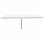Toldo de pie automático color crema 600x300 cm de vidaXL, Toldos - Ref: Foro24-3069807, Precio: 624,25 €, Descuento: %
