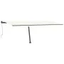 Automatic freestanding cream-colored awning 600x300 cm by vidaXL, Awnings - Ref: Foro24-3069807, Price: 666,92 €, Discount: %