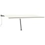 Toldo de pie automático color crema 600x300 cm de vidaXL, Toldos - Ref: Foro24-3069807, Precio: 624,25 €, Descuento: %