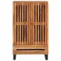 Aparador alto madera maciza de acacia 60x34x100 cm by , CD and DVD storage - Ref: Foro24-377585, Price: 176,28 €, Discount: %