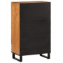 Aparador alto madera maciza de acacia 60x34x100 cm by , CD and DVD storage - Ref: Foro24-377585, Price: 176,28 €, Discount: %
