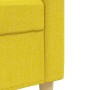 Juego de sofás con cojines 2 piezas tela amarillo claro by , Sofas - Ref: Foro24-3278340, Price: 501,87 €, Discount: %
