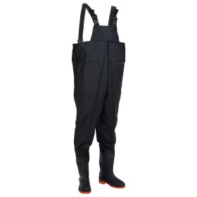 Vadeador de pecho con botas negro talla 46 von , Wathosen zum Jagen und Angeln - Ref: Foro24-4016989, Preis: 34,73 €, Rabatt: %