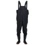 Vadeador de pecho con botas negro talla 46 by , Waders for hunting and fishing - Ref: Foro24-4016989, Price: 34,73 €, Discoun...