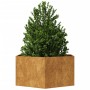 Jardinera hexagonal 104x90x45 cm acero desgastado von , Töpfe und Pflanzgefäße - Ref: Foro24-851135, Preis: 76,92 €, Rabatt: %
