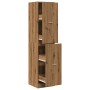 Armario botiquín madera ingeniería roble artisian 40x41x174,5cm by , Lockers and storage cabinets - Ref: Foro24-3309653, Pric...