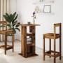 Mesa alta bar con almacenaje madera envejecida 60x60x102 cm von , Küchen- und Esstische - Ref: Foro24-854335, Preis: 72,37 €,...