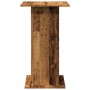 Mesa alta bar con almacenaje madera envejecida 60x60x102 cm von , Küchen- und Esstische - Ref: Foro24-854335, Preis: 72,37 €,...