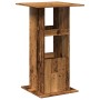 Mesa alta bar con almacenaje madera envejecida 60x60x102 cm von , Küchen- und Esstische - Ref: Foro24-854335, Preis: 72,37 €,...