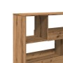 Estantería divisor de espacios roble artisian 100x33x94,5 cm by , Bookcases and shelves - Ref: Foro24-854444, Price: 87,54 €,...