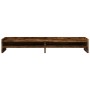 Soporte de pantalla madera ingeniería roble ahumado 100x24x16cm by , Computer bases and risers - Ref: Foro24-854728, Price: 3...