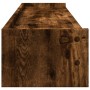 Soporte de pantalla madera ingeniería roble ahumado 100x24x16cm by , Computer bases and risers - Ref: Foro24-854728, Price: 3...