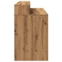 Escritorio con LED madera ingeniería roble artisian 120x55x91cm by , Desks - Ref: Foro24-3309419, Price: 184,60 €, Discount: %
