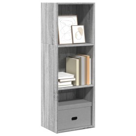 Estantería de madera de ingeniería gris Sonoma 40x30x114 cm de , Librerías y estanterías - Ref: Foro24-857872, Precio: 46,81 ...
