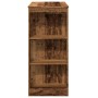 Mesa alta con estantes madera envejecida 95x47x103,5 cm von , Küchen- und Esstische - Ref: Foro24-854389, Preis: 81,90 €, Rab...