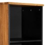 Aparador de madera maciza acacia 38x34x160 cm von , Schließfächer und Lagerschränke - Ref: Foro24-377545, Preis: 132,85 €, Ra...