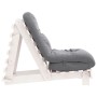 Futón sofá cama con colchón madera maciza blanco 60x206x11 cm von , Futones - Ref: Foro24-846747, Preis: 181,61 €, Rabatt: %