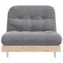 Futón sofá cama con colchón madera maciza de pino 100x206x11 cm von , Futones - Ref: Foro24-846766, Preis: 223,96 €, Rabatt: %