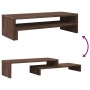 Soporte de pantalla madera ingeniería marrón roble 54x22x15 cm von , Computersockel und -erhöhungen - Ref: Foro24-854775, Pre...