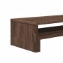 Soporte de pantalla madera ingeniería marrón roble 54x22x15 cm von , Computersockel und -erhöhungen - Ref: Foro24-854775, Pre...