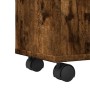 Armario de baño estrecho con ruedas madera roble ahumado von , Schließfächer und Lagerschränke - Ref: Foro24-855236, Preis: 5...