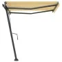 Automatische Standmarkise gelb und weiß 300x250 cm von vidaXL, Markisen - Ref: Foro24-3069708, Preis: 421,69 €, Rabatt: %