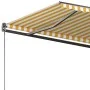 Automatische Standmarkise gelb und weiß 300x250 cm von vidaXL, Markisen - Ref: Foro24-3069708, Preis: 421,69 €, Rabatt: %