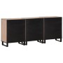 Aparador 3 piezas madera maciza de mango 60x34x75 cm by , Sideboards - Ref: Foro24-3217085, Price: 365,50 €, Discount: %