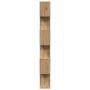 Librería divisora 6 niveles madera roble artisan 70x24x193 cm by , Bookcases and shelves - Ref: Foro24-858092, Price: 96,00 €...