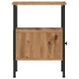 Mesitas noche 2 uds madera ingeniería roble artisan 34x36x50 cm by , Nightstands - Ref: Foro24-857265, Price: 95,58 €, Discou...
