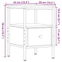 Mesitas noche 2 uds madera ingeniería roble artisan 34x36x50 cm by , Nightstands - Ref: Foro24-857265, Price: 95,58 €, Discou...