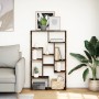 Estantería madera de ingeniería roble ahumado 72x20x120 cm von , Bücherregale und Regale - Ref: Foro24-858160, Preis: 78,57 €...
