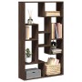 Estantería de madera de ingeniería marrón roble 72x20x120 cm by , Bookcases and shelves - Ref: Foro24-858162, Price: 69,10 €,...