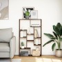 Estantería de madera de ingeniería marrón roble 72x20x120 cm by , Bookcases and shelves - Ref: Foro24-858162, Price: 69,10 €,...