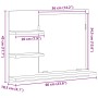 Espejo mueble de cuarto de baño roble artisan 60x10,5x45 cm von , Badezimmerwaschtische - Ref: Foro24-856256, Preis: 37,96 €,...