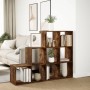 Librería divisora 3 niveles roble ahumado 137,5x29x103,5 cm by , Bookcases and shelves - Ref: Foro24-857980, Price: 82,50 €, ...