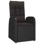 Set de comedor jardín 11 pzas con cojines ratán sintético negro von , Gartensets - Ref: Foro24-3277652, Preis: 1,00 €, Rabatt: %