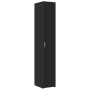 Aparador de madera de ingeniería negro 30x42,5x185 cm von , Sideboards - Ref: Foro24-3281393, Preis: 143,02 €, Rabatt: %