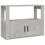 Aparador de madera contrachapada gris hormigón 80x30x60 cm de , Aparadores - Ref: Foro24-819456, Precio: 65,35 €, Descuento: %