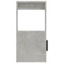 Aparador de madera contrachapada gris hormigón 80x30x60 cm de , Aparadores - Ref: Foro24-819456, Precio: 65,35 €, Descuento: %