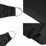 Toldo de vela triangular HDPE negro 160 g/m² 3x4x4 m von , Sonnenschirme - Ref: Foro24-311750, Preis: 30,81 €, Rabatt: %