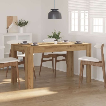Mesa de comedor madera ingeniería roble artisan 140x74,5x76 cm von , Küchen- und Esstische - Ref: Foro24-856573, Preis: 90,68...