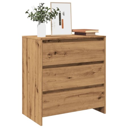 Aparador de madera de ingeniería roble artisan 70x41x75 cm by , Sideboards - Ref: Foro24-856779, Price: 103,49 €, Discount: %