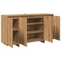 Aparador de madera de ingeniería roble artisan 135x41x75 cm von , Sideboards - Ref: Foro24-856791, Preis: 209,57 €, Rabatt: %