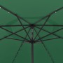 Sombrilla de jardín con luces LED verde 400 cm by , Umbrellas - Ref: Foro24-312531, Price: 101,18 €, Discount: %