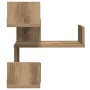 Estanterías pared de esquina 2 uds madera roble 40x40x49,5 cm von , Regale und Regale - Ref: Foro24-856609, Preis: 47,99 €, R...