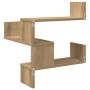 Estanterías pared de esquina 2 uds madera roble 40x40x49,5 cm von , Regale und Regale - Ref: Foro24-856609, Preis: 47,99 €, R...